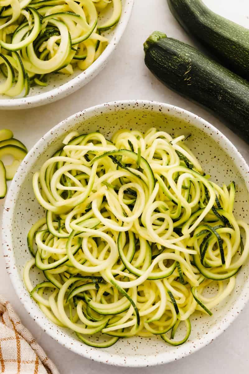 Zoodles (Zucchini Noodles)