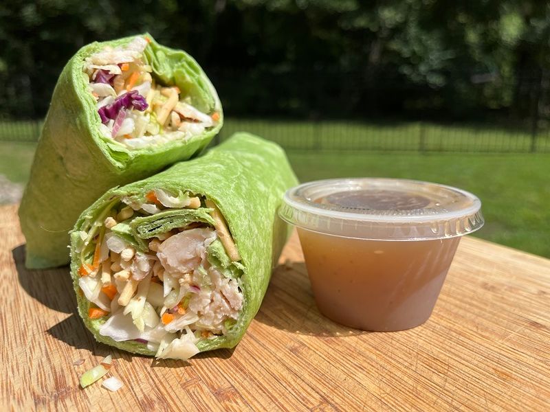 Asian Chicken Wraps