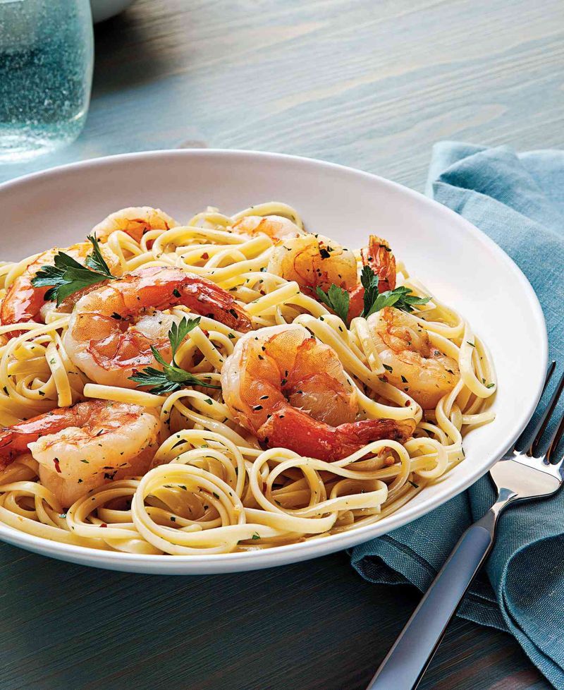 Shrimp Scampi Pasta