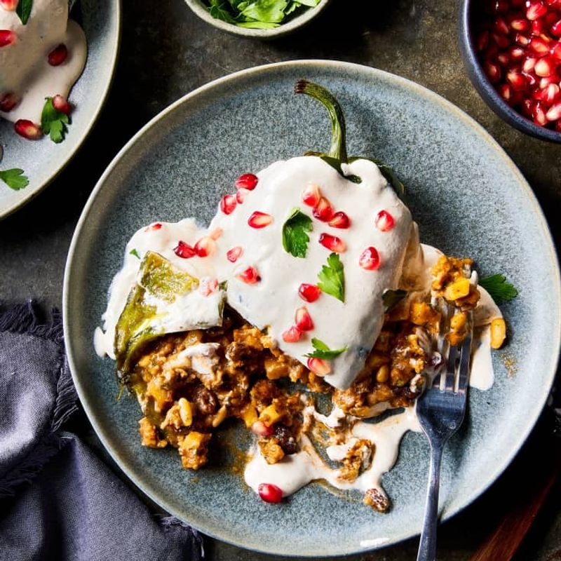 Chiles en Nogada