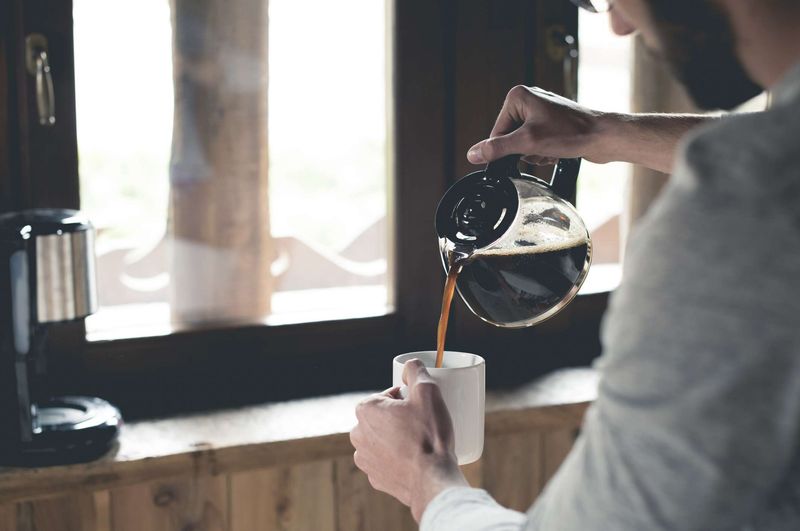 Grabbing Only Coffee