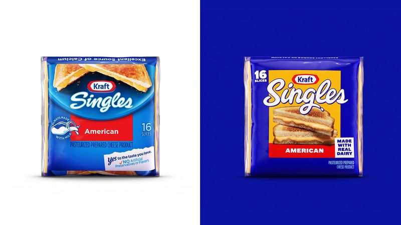 American Cheese Products (Kraft Singles)