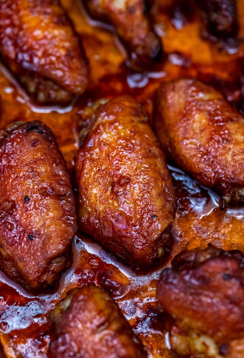 Honey Garlic Chicken (Overcooked and Over-Sweet)