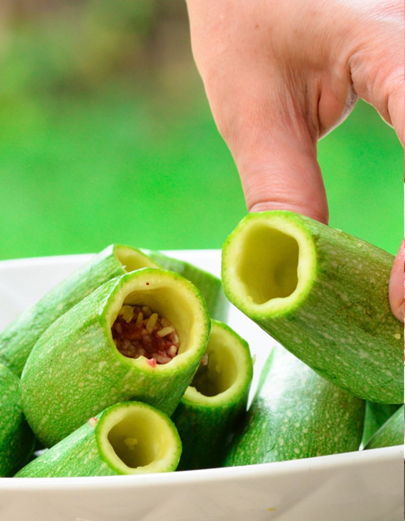 Buy Smaller Zucchini and Eggplant