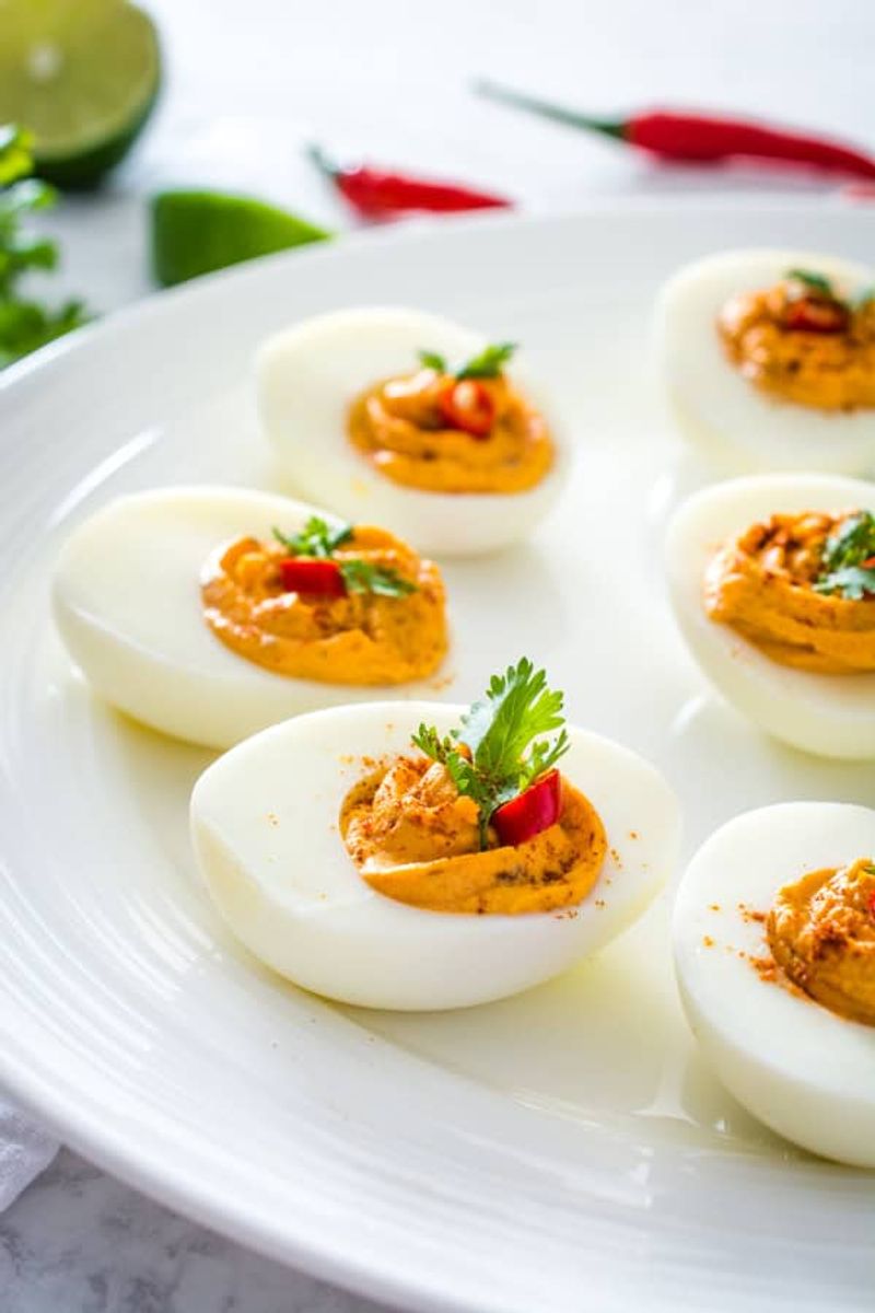 Curry-Spiced Deviled Eggs