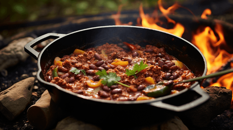 Campfire Chili (In a Can or Pre-Made)