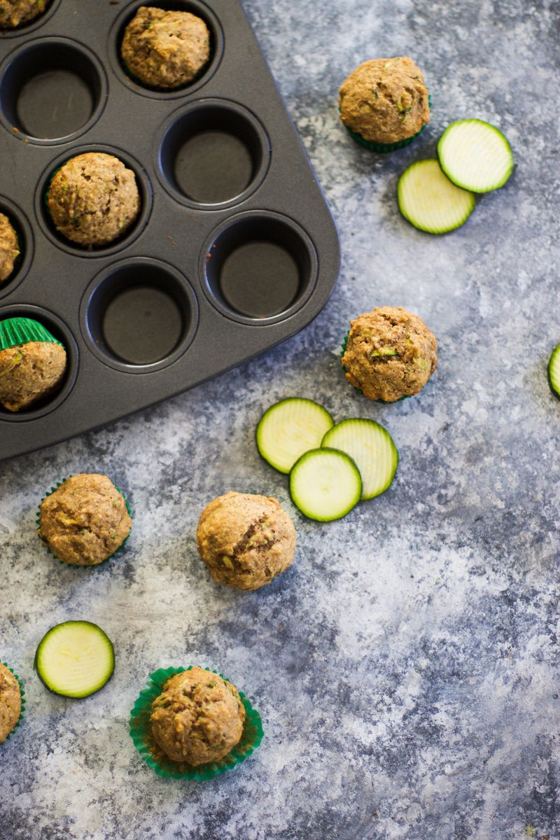 Mini Zucchini Muffins