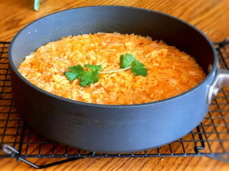 Rice with No Tomato or Seasoning