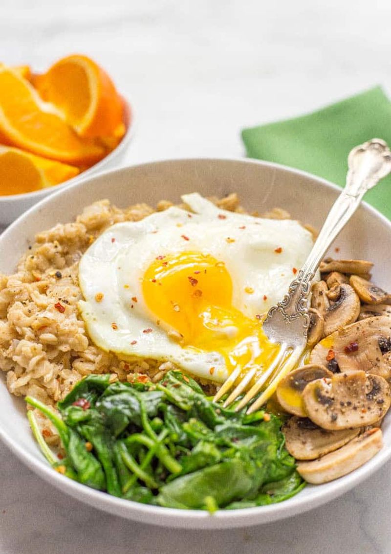 Savory Oatmeal Bowl