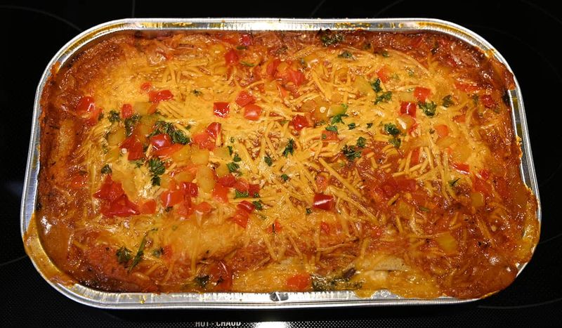 Enchilada Bake with Rotisserie Chicken