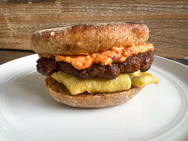 South Dakota – Ground Beef, Scrambled Egg, and Cheese in a Hearty Pocket Sandwich