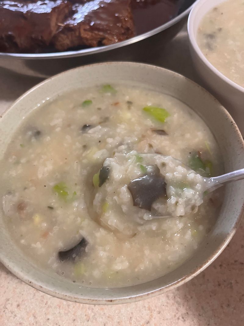 China – Congee with Century Egg