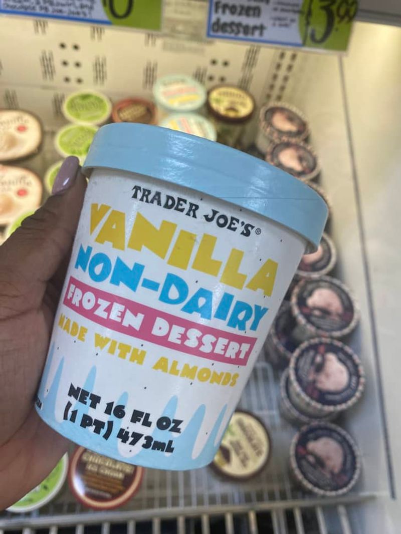 Vanilla Non-Dairy Frozen Dessert (Made with Almonds)