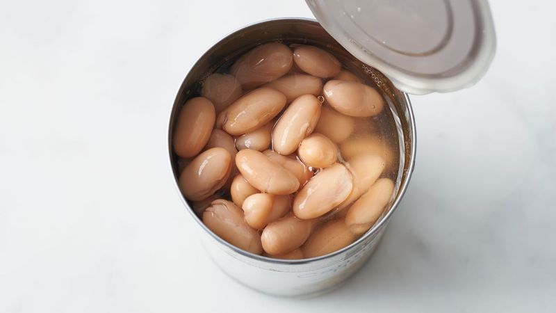 Canned Beans (not rinsed)