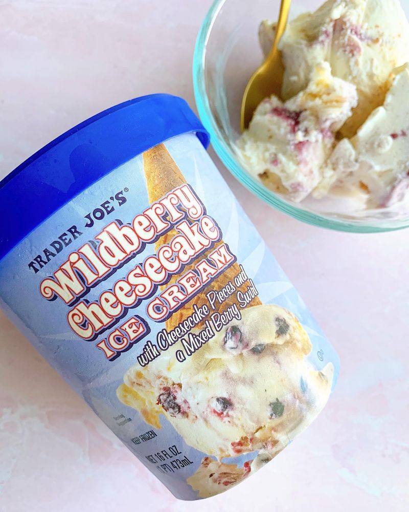 Wildberry Cheesecake Ice Cream