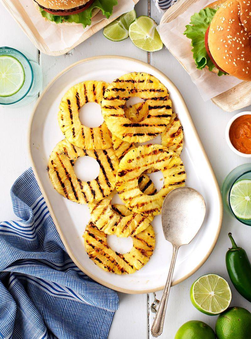 Grilled Pineapple Rings