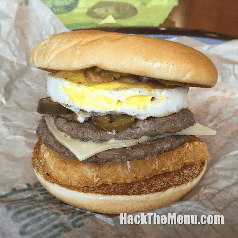 Cheeseburger with Egg