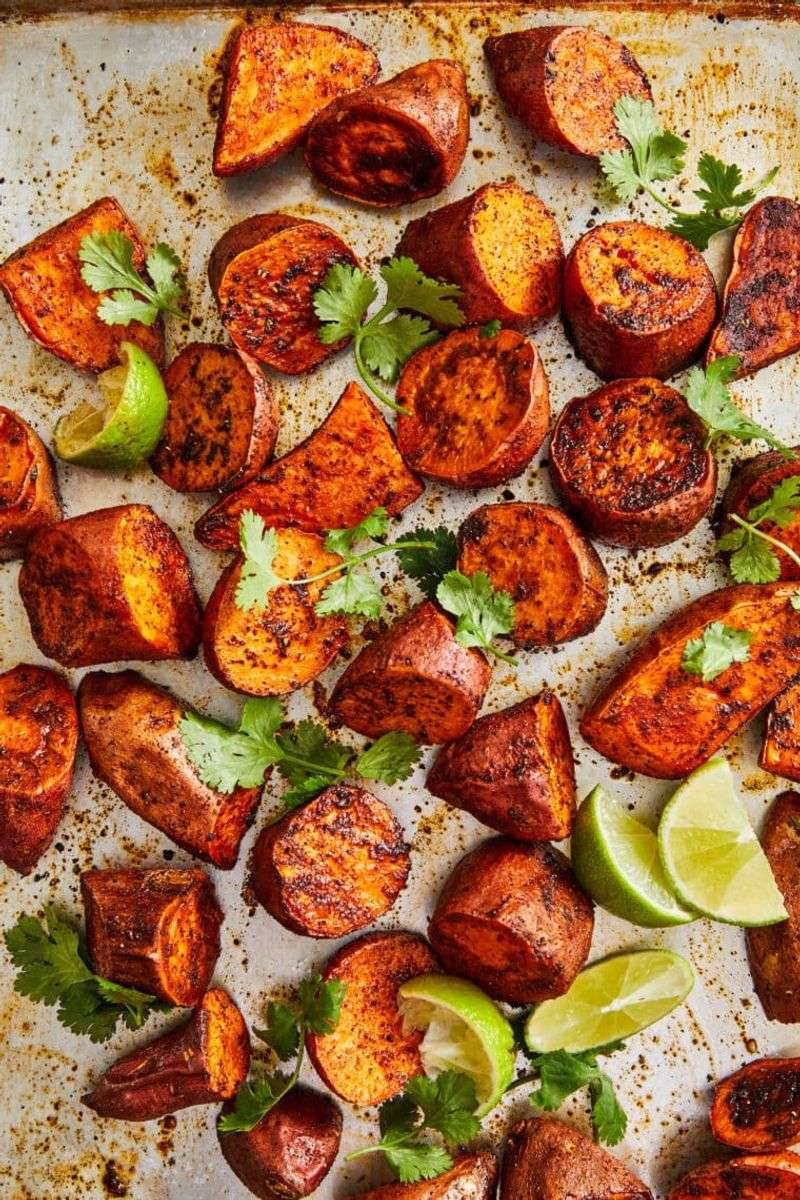 Sweet Potato & Red Onion with Cumin