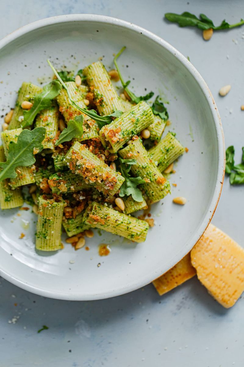 Arugula Pesto Pasta