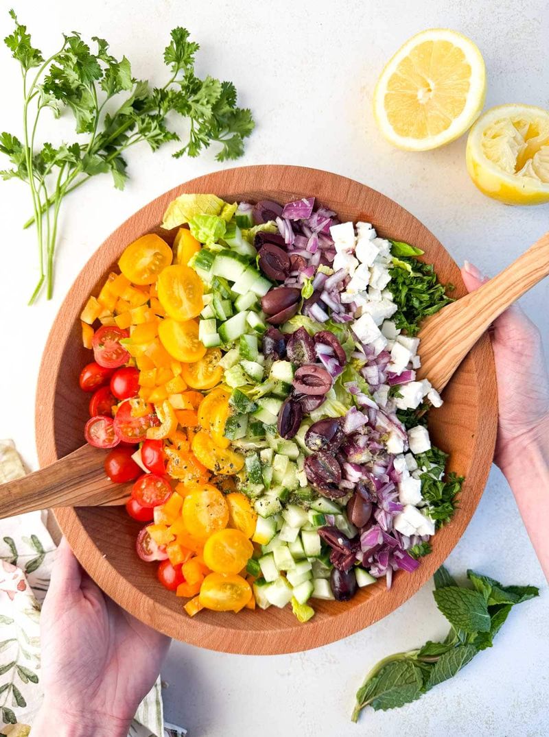 Chopped Mediterranean Salad