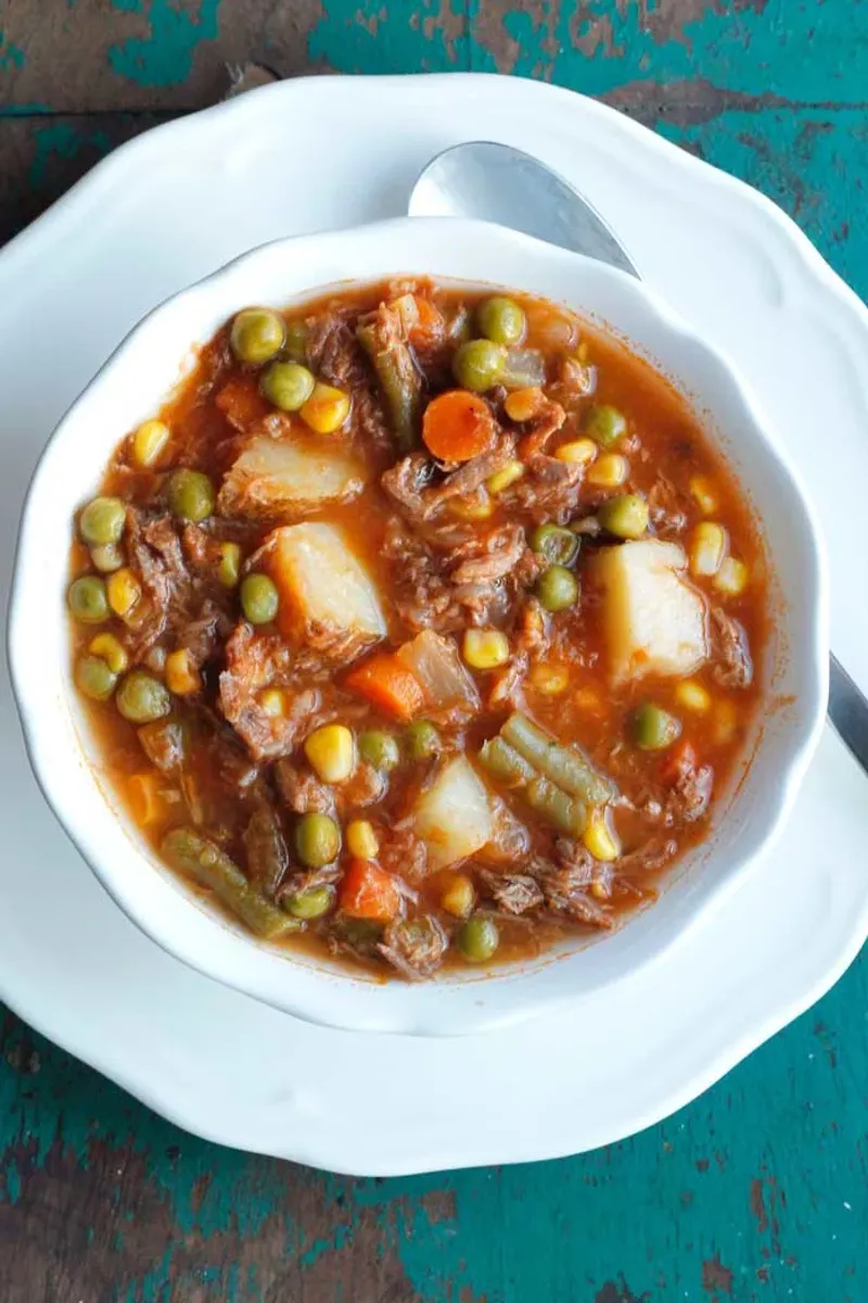 Old-Fashioned Vegetable Soup