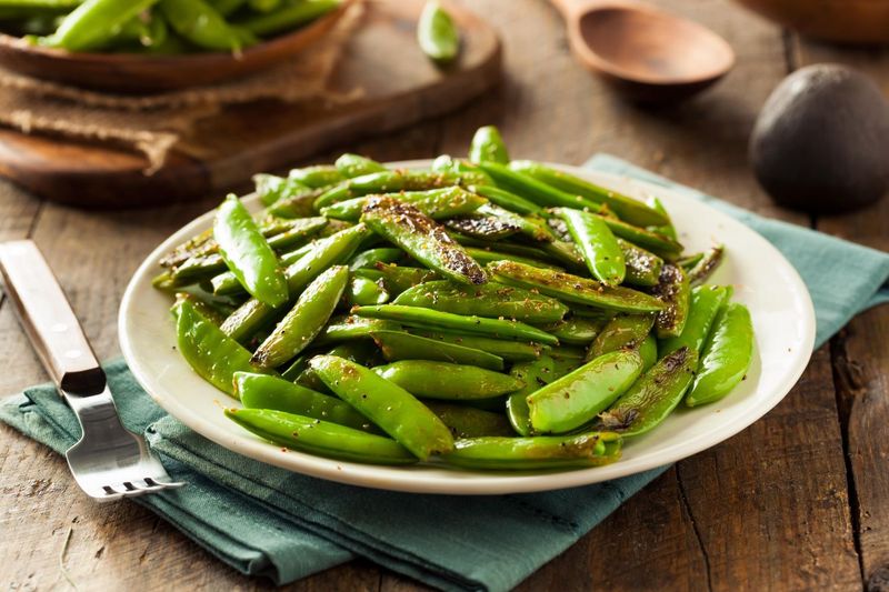 Garlic Butter Snap Peas