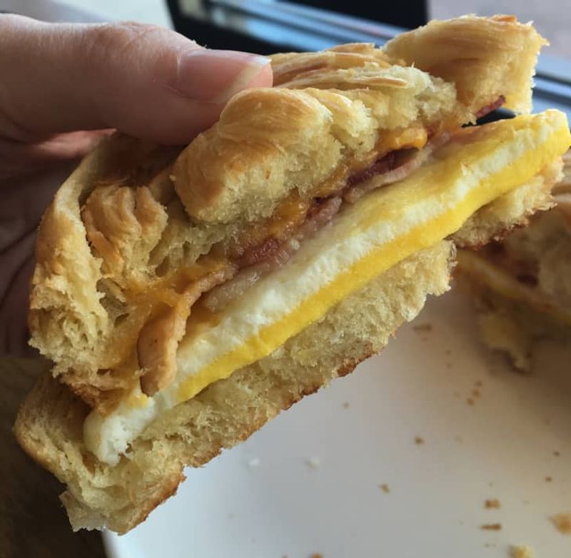 Dunkin’ Sausage, Egg & Cheese on a Croissant