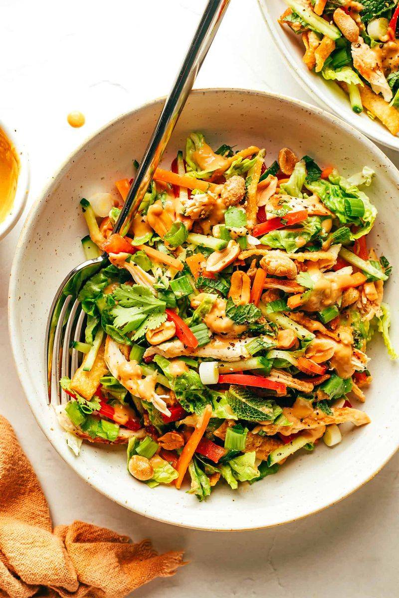 Thai Peanut Chicken Salad