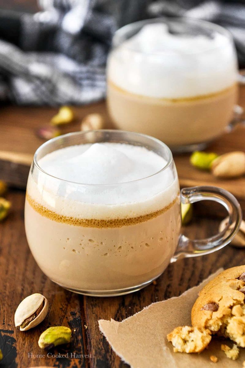 Pistachio Crème Latte (Seasonal)