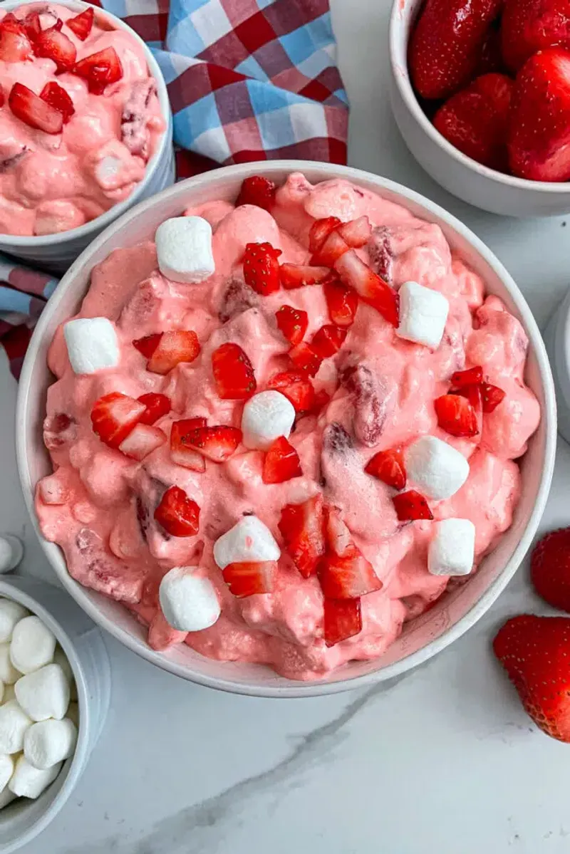 Jell-O Salad with Marshmallows