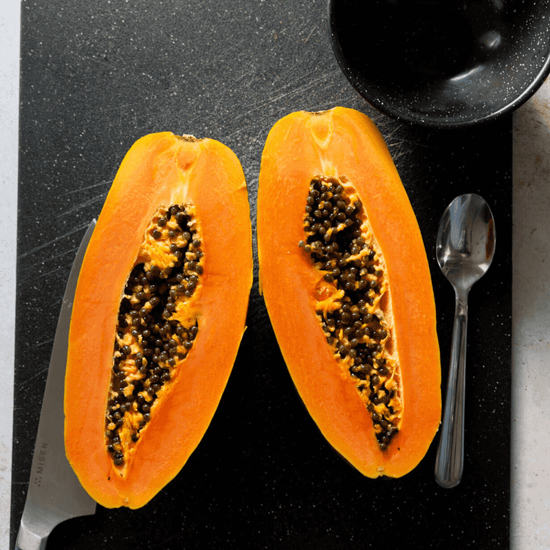 Papaya with No Lime or Seasoning