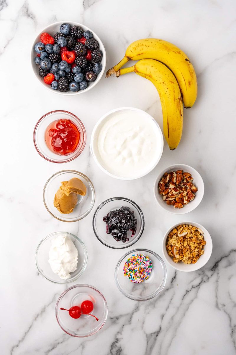 Bananas with Split Peels