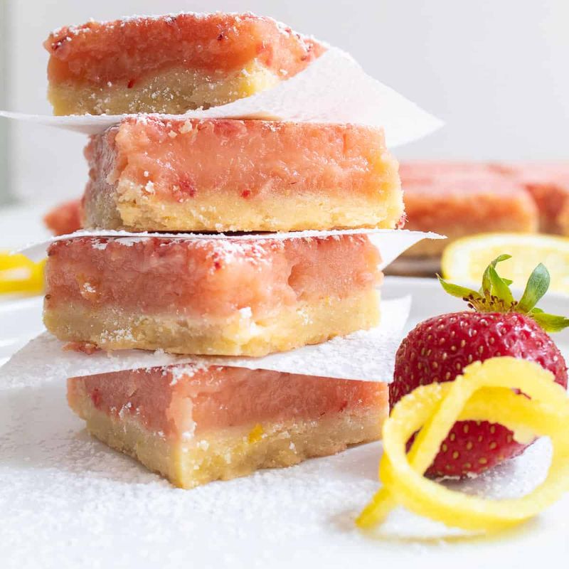 Strawberry Lemon Bars