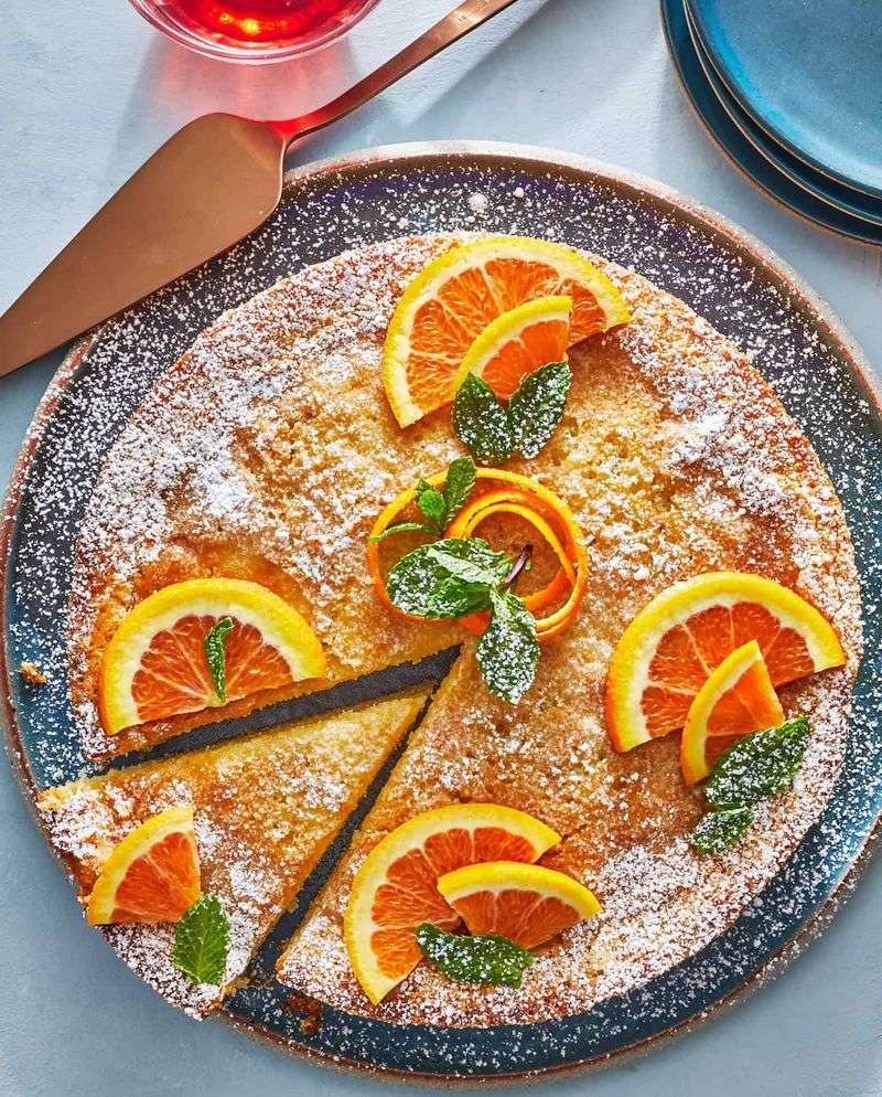 Orange Blossom Olive Oil Cake