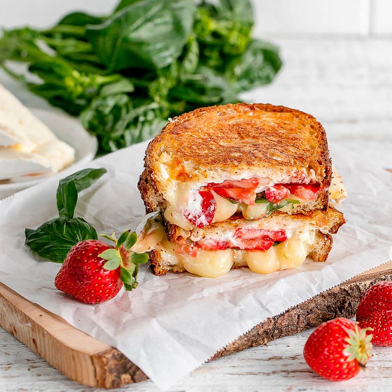 Strawberry Grilled Cheese