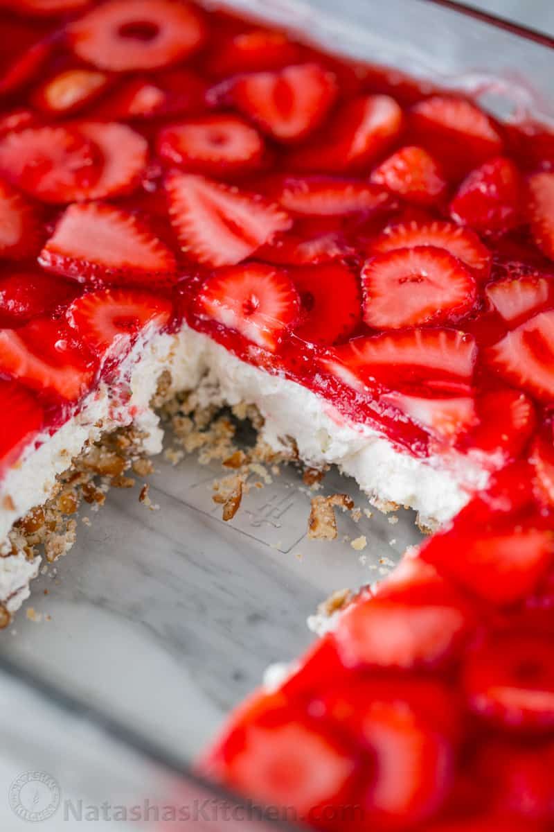 Strawberry Jell-O Desserts