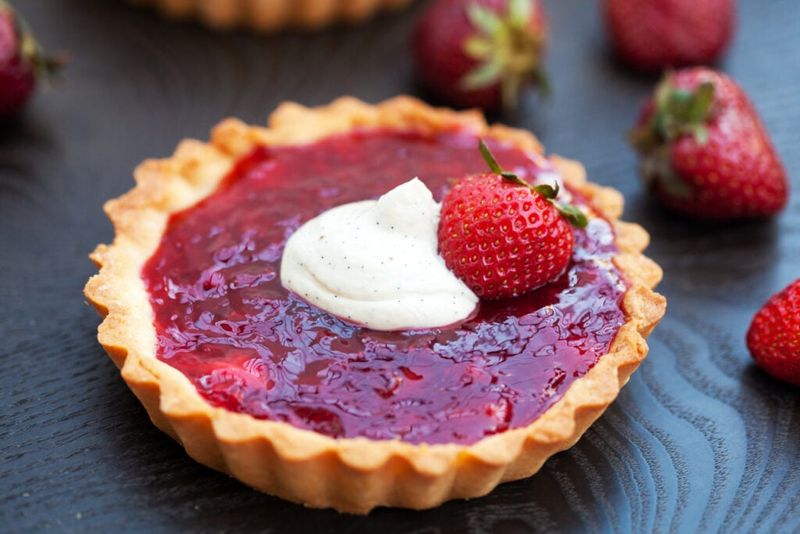 Grocery Store Strawberry Tarts