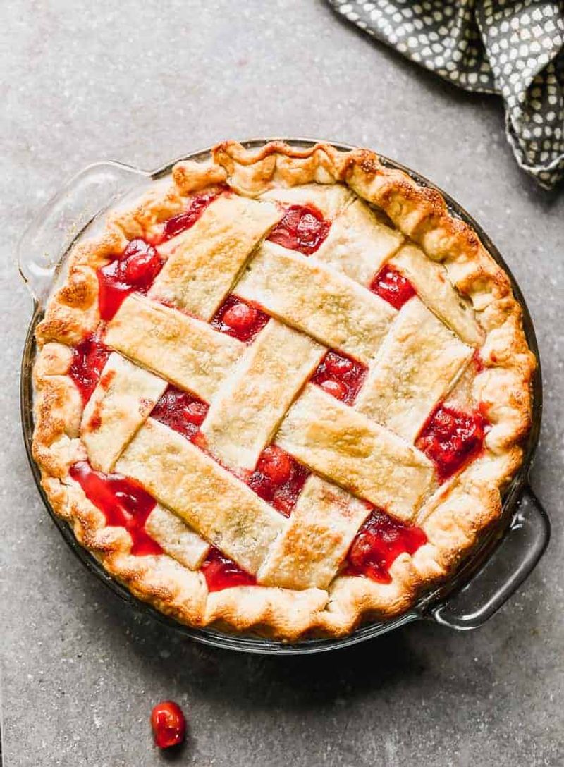 Cherry Pie with Canned Filling