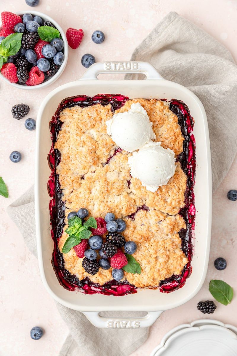 Mixed Berry Cobbler