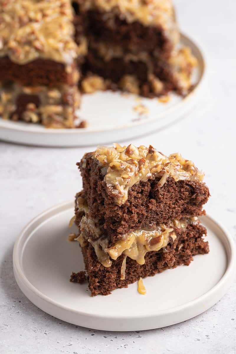 Low-Carb German Chocolate Cake