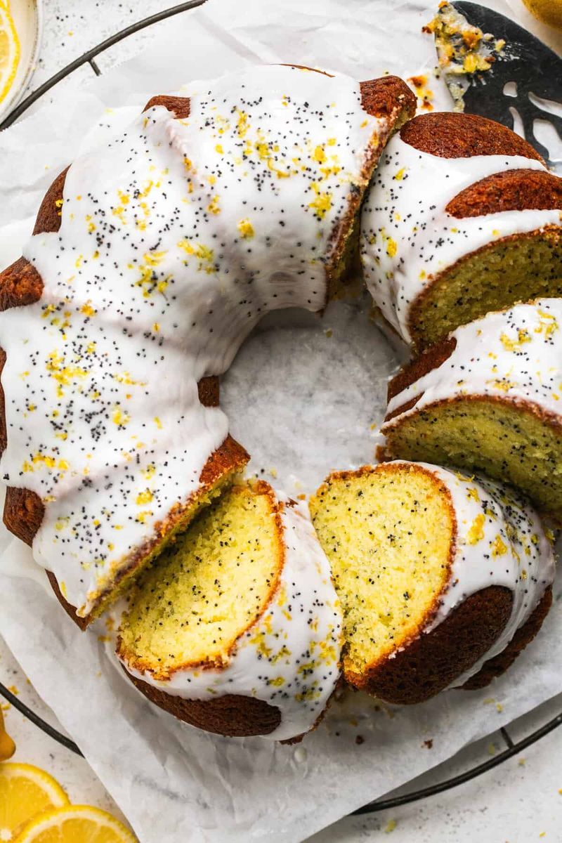 Lemon Poppy Seed Bundt Cake