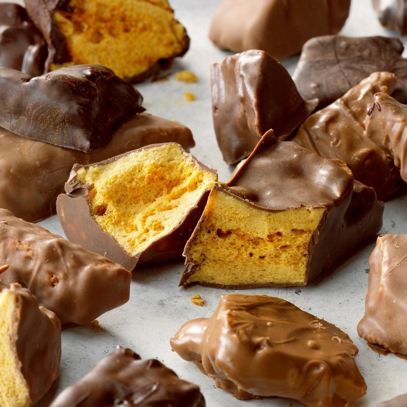 Chocolate-Covered Cake Bites