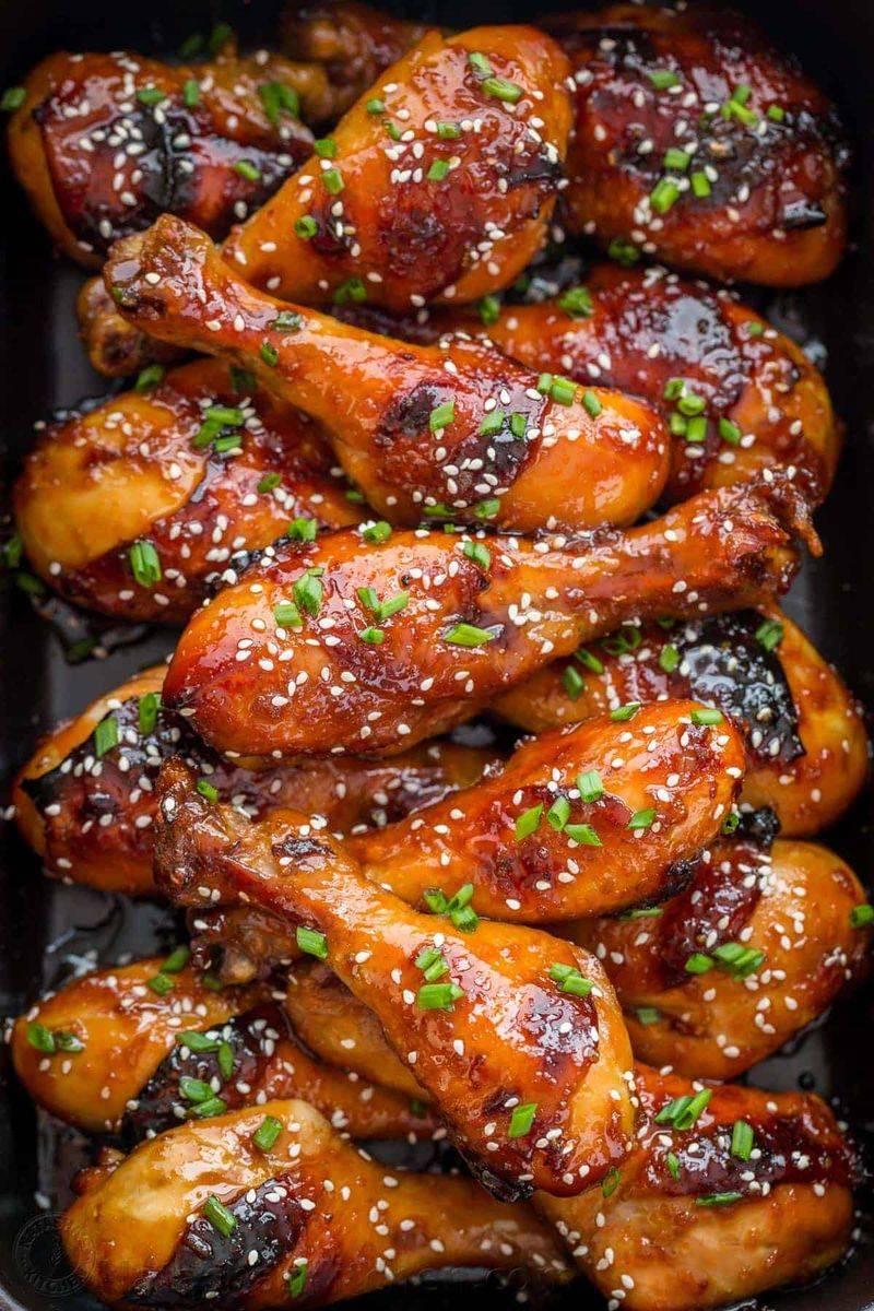 Honey Garlic Glazed Chicken