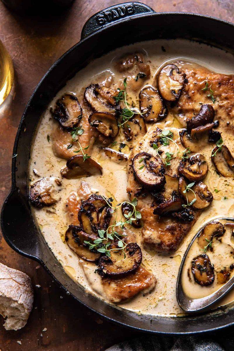 Chicken Marsala with Mushrooms