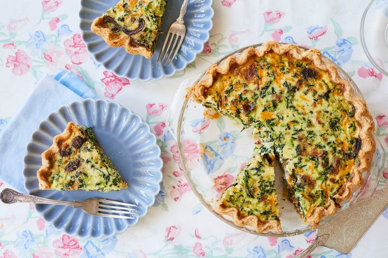 Quiche with Homemade Crust and Fancy Fillings