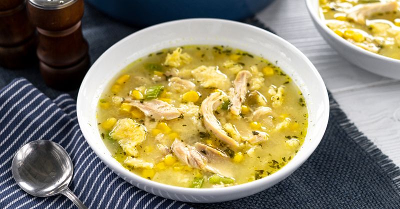 Chicken Corn Soup (Pennsylvania Dutch Style)