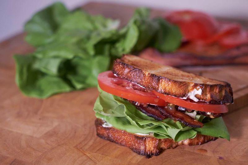 BLT with Sad Tomatoes