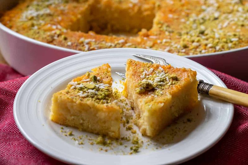 Revani (Semolina Cake)