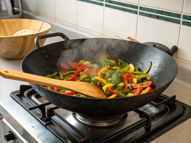 Cast Iron Wok