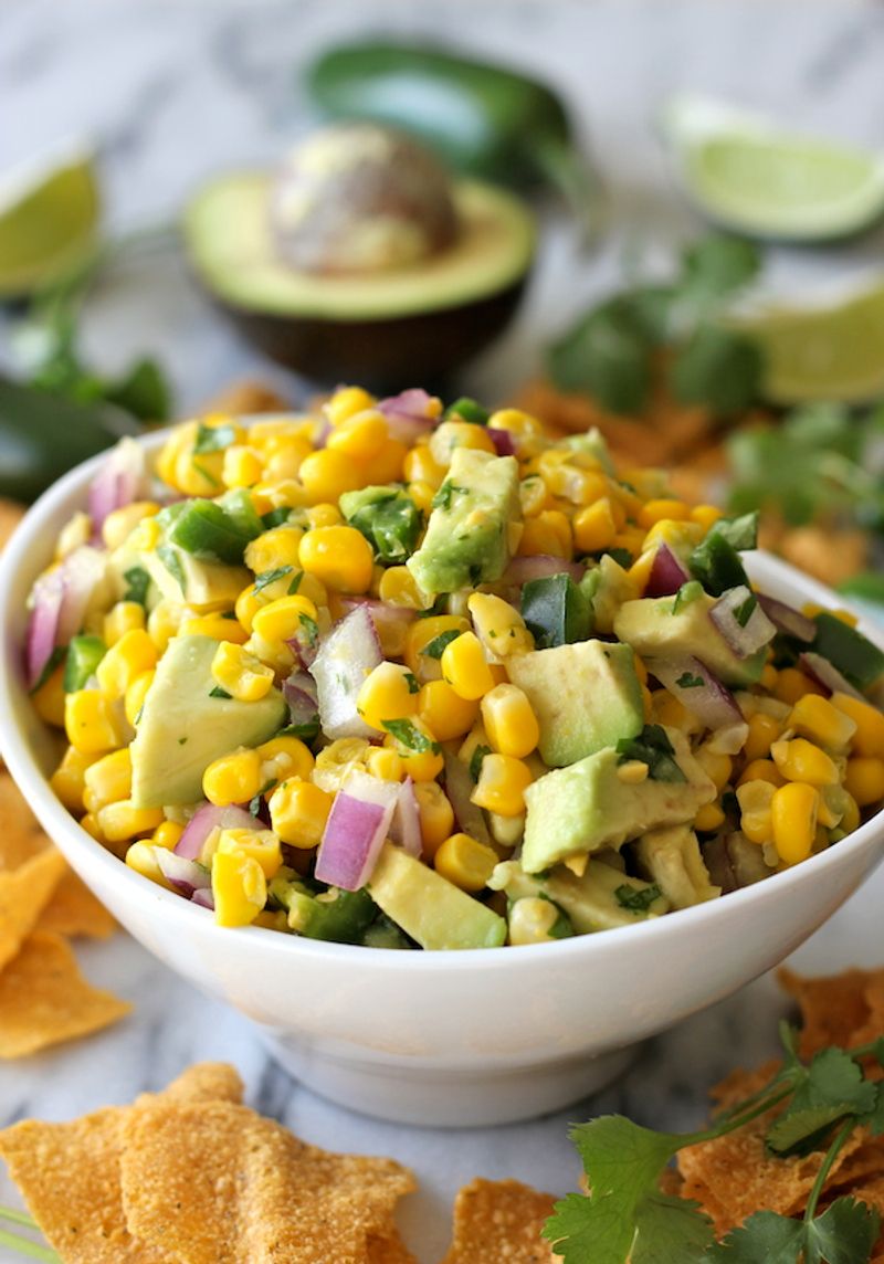 Corn and Avocado Salsa